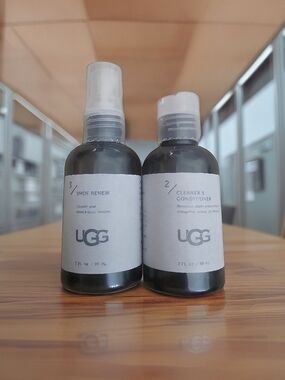 UGG Black Shoe Renew & Cleaner Conditioner Spray Duo
